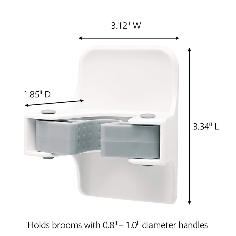 Command Broom Gripper  1-Gripper (17007-HWES)  Organize Damage-Free - Image 2